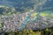 Aerial view from Harder Kulm, Switzerland