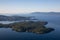 Aerial view of Hardy Island