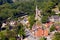 Aerial view Harpers Ferry national park