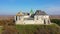 Aerial view of haunted castle of Olesko, Ukraine