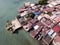 Aerial view Hean Boo Thean temple.