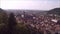 Aerial View of Heidelberg, Germany Old Town