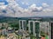 Aerial view of Hillview and Bukit Batok nature park