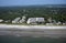 Aerial View of Hilton Head Beach Ocean Front