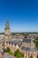 Aerial view of the historic Martini church in Groningen