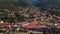 Aerial view of the historic town of Kremnica in Slovakia