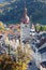 Aerial view of the historical town centre. Waidhofen an der Ybbs, Lower Austria, Europe.