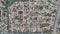 Aerial view of homes in Gaborone, Botswana