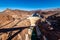 Aerial view of the Hoover Dam