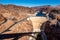 Aerial view of the Hoover Dam