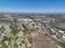 Aerial view of houses in Oceanside town in San Diego, California. USA