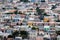 Aerial view of houses in Sunset District, San Francisco, California