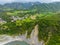 Aerial view of Hualien taroko valley