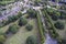 Aerial view of Hull Northern Cemetery Chanterlands Avenue, Hull