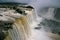 Aerial view - Iguassu Falls in Winter