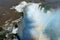 Aerial view of Iguazu Falls