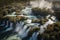 Aerial view of the Iguazu Waterfalls, Argentina