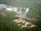 Aerial View Of Iguazzu Falls And Hotel