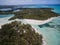 Aerial View: Ile aux Cerfs - Leisure Island