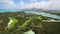 Aerial View: Ile aux Cerfs (Leisure Island)