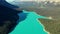 Aerial view of the incredible Peyto Lake
