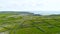 Aerial view of Inishmore or Inis Mor island, Galway Bay, Ireland