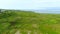 Aerial view of Inishmore or Inis Mor island, Galway Bay, Ireland