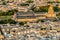 Aerial view invalides paris cityscape France