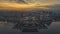 Aerial View Of The Iron Mosque At Sunset 