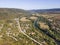 Aerial view of iskar gorge near, Balkan Mountains, Bulgaria