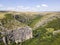 Aerial view of Iskar Panega Geopark, Bulgaria