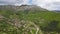 Aerial view of Iskar River Gorge near village of Ochindol, Vratsa region, Bulgaria