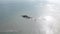 Aerial view island Pulau Tikus