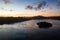 Aerial View of Islands at Dawn in Raja Ampat