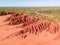 Aerial view of James Price Point, Broome, Kimberley region in Australia