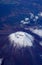 Aerial view of Japan\'s Mount Fuji volcano