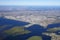 Aerial view of the John F. Kennedy International Airport (JFK) in New York