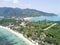 Aerial View: John Suwan highest viewpoint at Koh tao