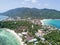 Aerial View: John Suwan highest viewpoint at Koh tao