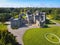 Aerial view. Johnstown Castle. county Wexford. Ireland.