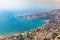 Aerial view of the Jounieh coastal city, Lebanon