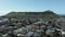 Aerial view of Kaimuki towards Diamond Head crater on Oahu