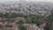 Aerial view of Kaiyuan Temple, the largest buddhist temple in Fujian Province, and West Street at dusk in Quanzhou, China