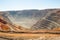 Aerial view Kalgoorlie Super Pit open cut Gold Mine