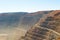 Aerial view Kalgoorlie Super Pit open cut Gold Mine