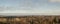 Aerial view of Kamparkalns watching tower in sunny winter day, Talsi, Latvia