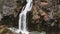 Aerial view of Kapuzbasi waterfalls in Turkey