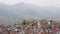 Aerial view Kathmandu Nepal.