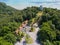 Aerial view of Khao-Khad viewpoint, 360 degree views in Phuket