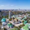 Aerial view of Kiev-Pechersk Lavra monastery, Ukraine